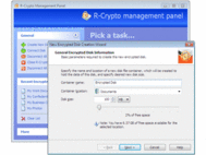 R-Crypto Disk Security screenshot